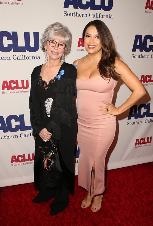 Rita Moreno y Eva Longoria