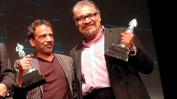 Damián Alcazar y Joaquín Cosío