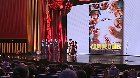 "Campeones" logró el Goya a Mejor Película