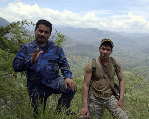 "La batalla del volcán" de Juilo López Fernández