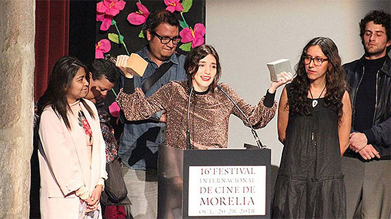 Lila Avilés fue la gran triunfadora de Morelia 2018