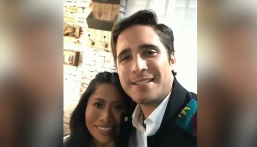 Yalitza Aparicio y Diego Boneta