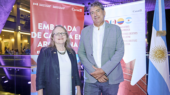 Los responsables del CMF e INCAA Los responsables del CMF e INCAA