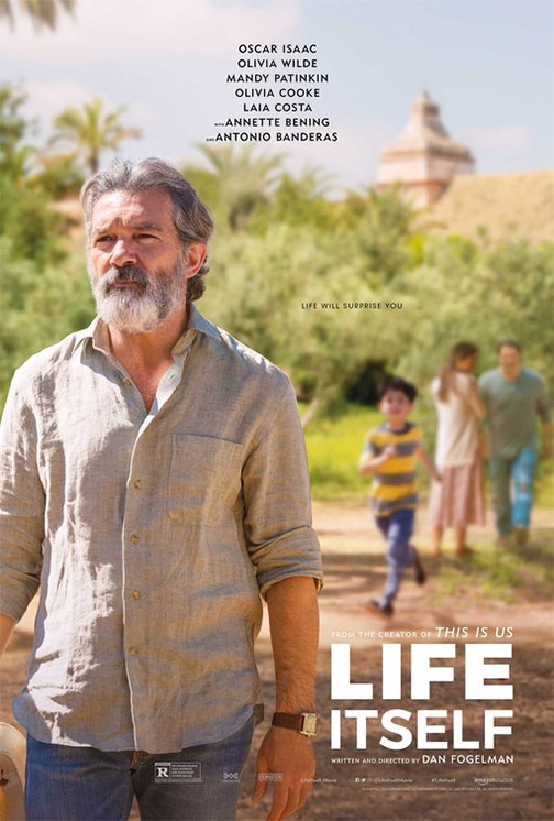 Antonio Banderas en uno de los carteles de "Life Itself"