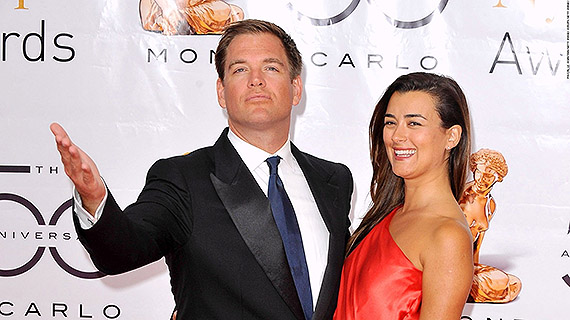 Michael Weatherly y Cote de Pablo