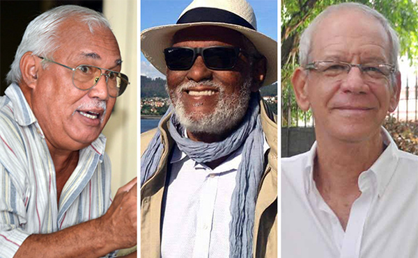 Francisco López Sacha, Eliseo Altunaga y Gerardo Chijona