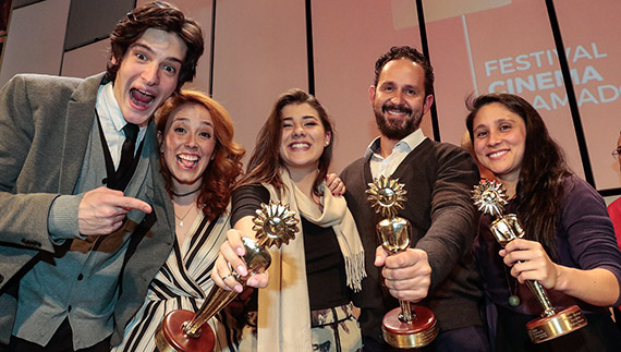 "Ferrugem" celebró su Kikito