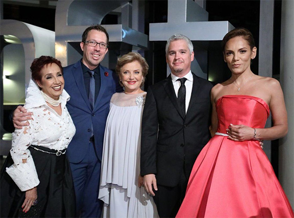 El equipo de "Las herederas"
