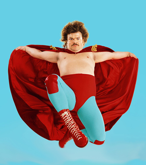 Jack Black fue "Nacho libre"