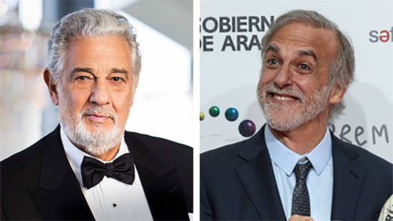 Plácido Domingo y Paco Arango