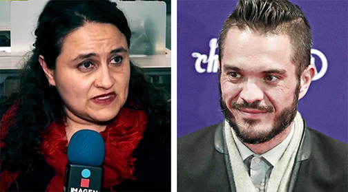 Jeanette Russ y Kuno Becker