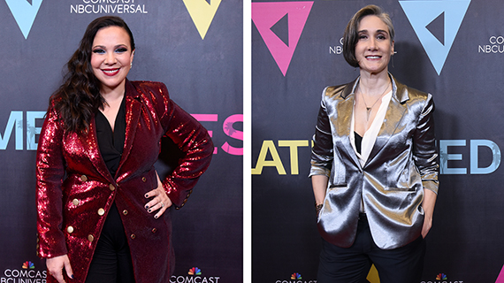 Gloria Calderón e Issa López Gloria Calderón e Issa López