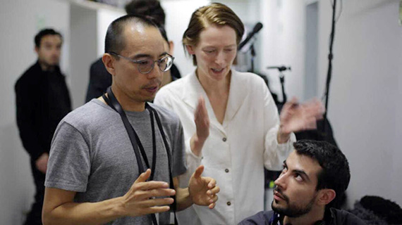 Apichatpong Weerasethakul y Tilda Swinton Apichatpong Weerasethakul y Tilda Swinton