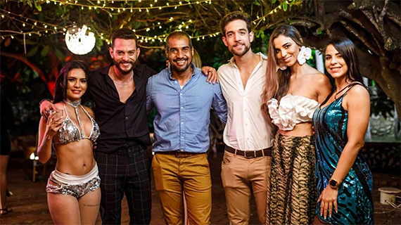 El equipo de "Guayabo" El equipo de "Guayabo"