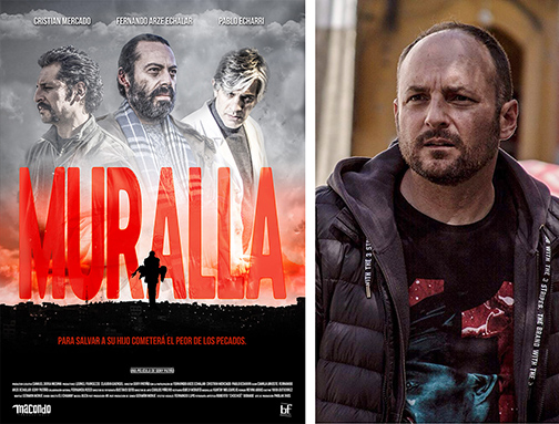 Rodrigo Gory y el cartel de su película
