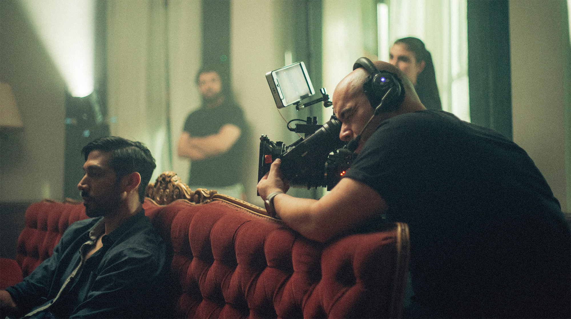 Rodaje de "La Casa Angosta"