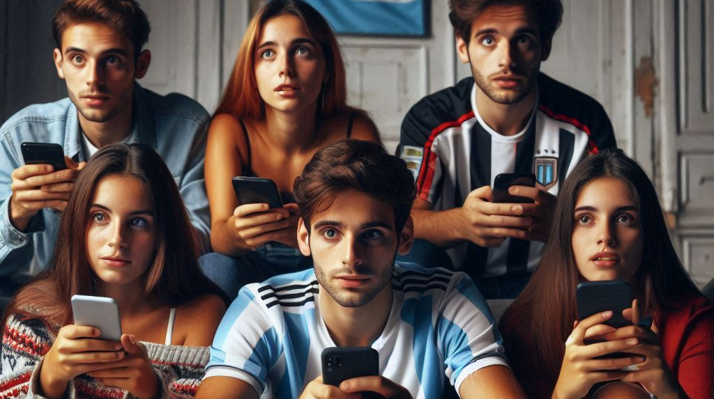 No sueltan los celulares