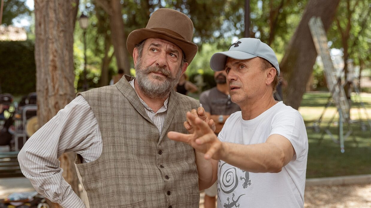 Karra Elejalde y José Mota